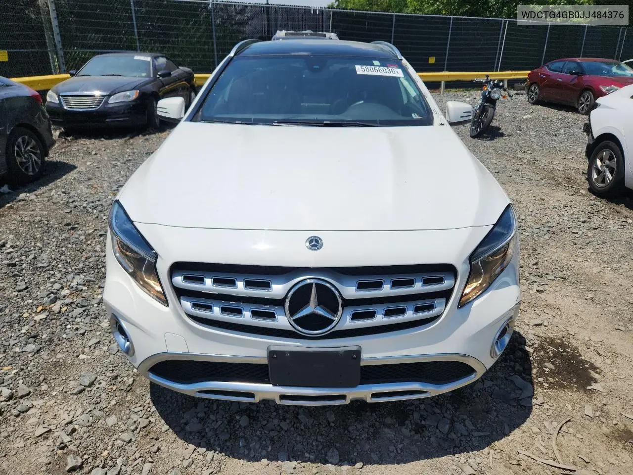 2018 Mercedes-Benz Gla 250 4Matic VIN: WDCTG4GB0JJ484376 Lot: 58066036