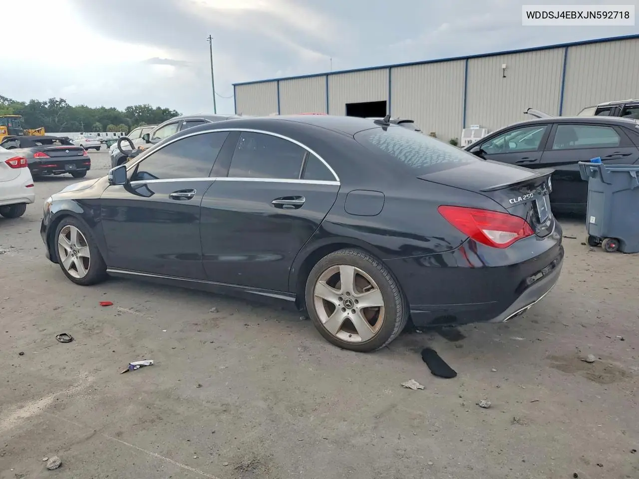 2018 Mercedes-Benz Cla 250 VIN: WDDSJ4EBXJN592718 Lot: 58101536