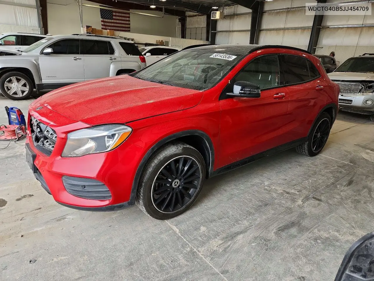 2018 Mercedes-Benz Gla 250 4Matic VIN: WDCTG4GB5JJ454709 Lot: 58143536