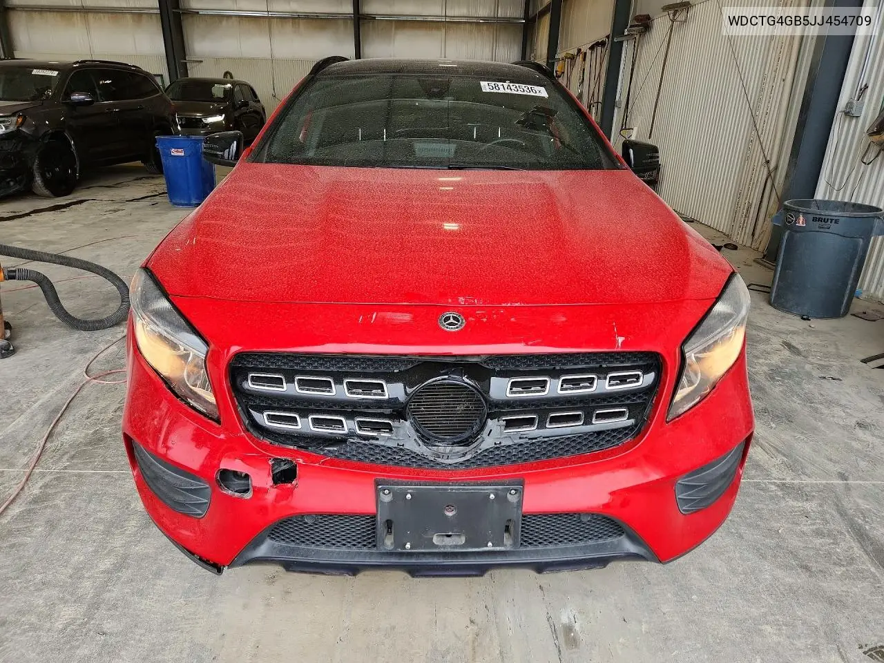 2018 Mercedes-Benz Gla 250 4Matic VIN: WDCTG4GB5JJ454709 Lot: 58143536