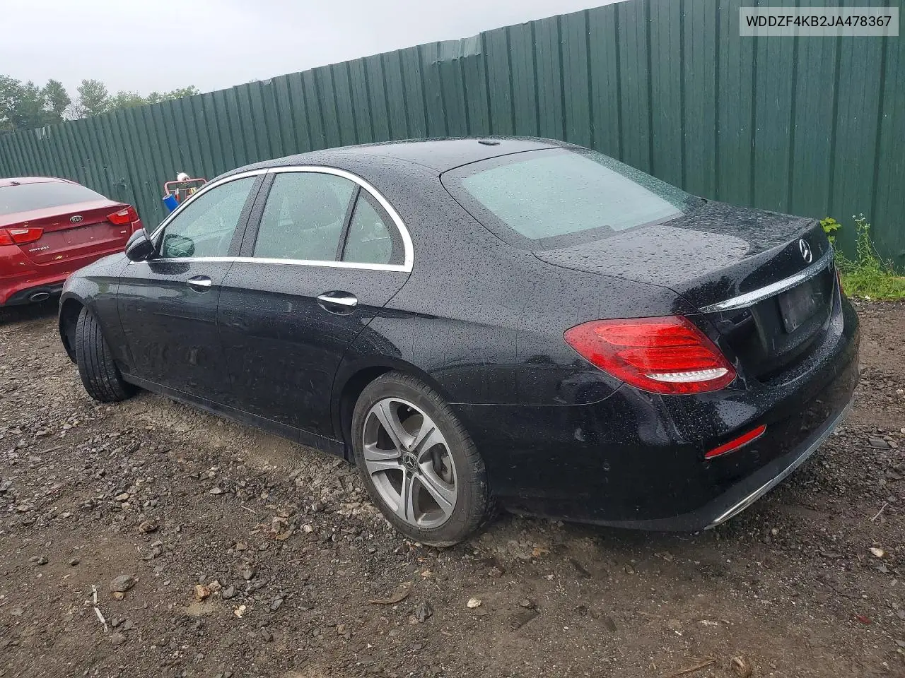 2018 Mercedes-Benz E 300 4Matic VIN: WDDZF4KB2JA478367 Lot: 58198156