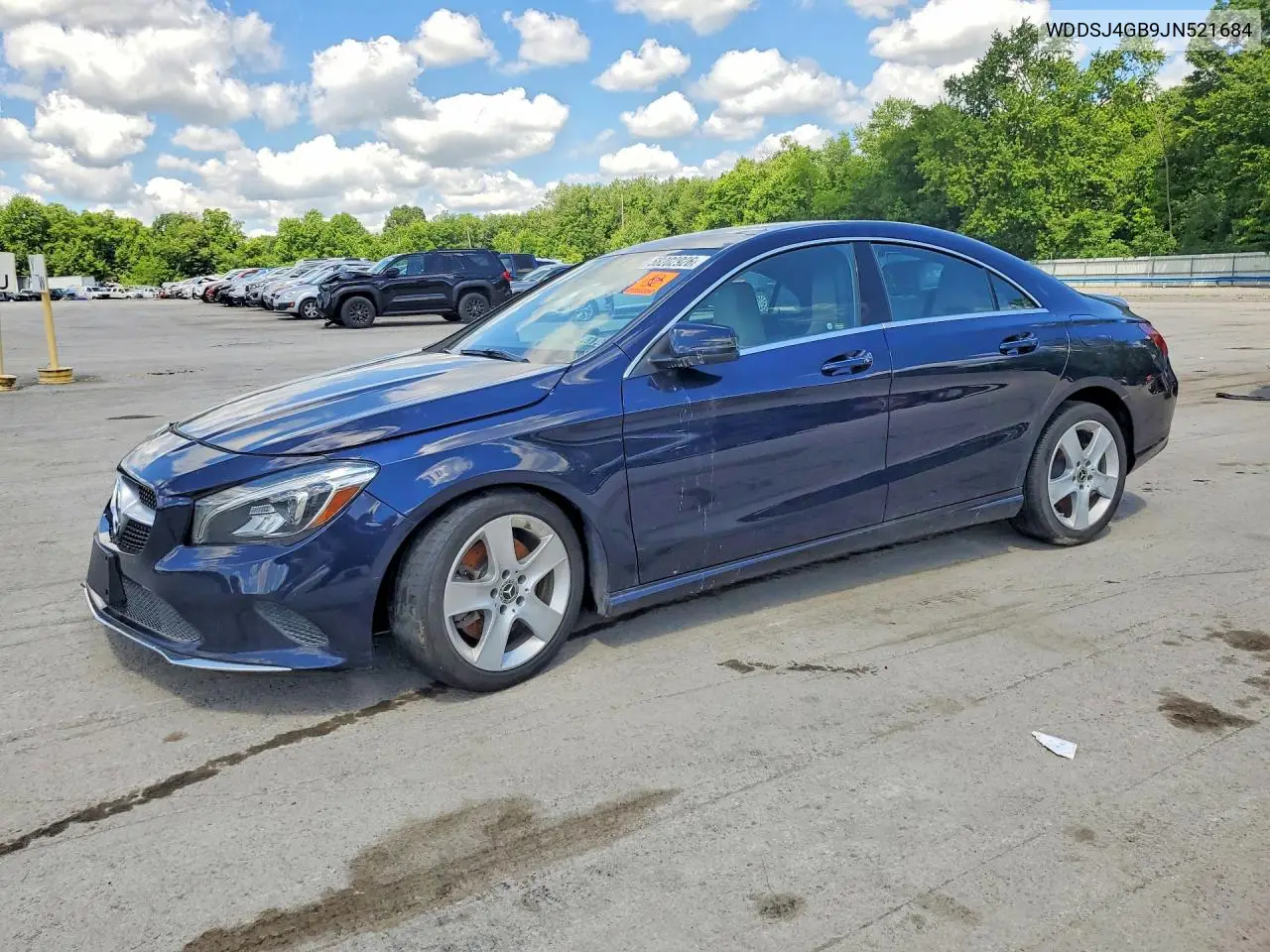 2018 Mercedes-Benz Cla 250 4Matic VIN: WDDSJ4GB9JN521684 Lot: 58202926