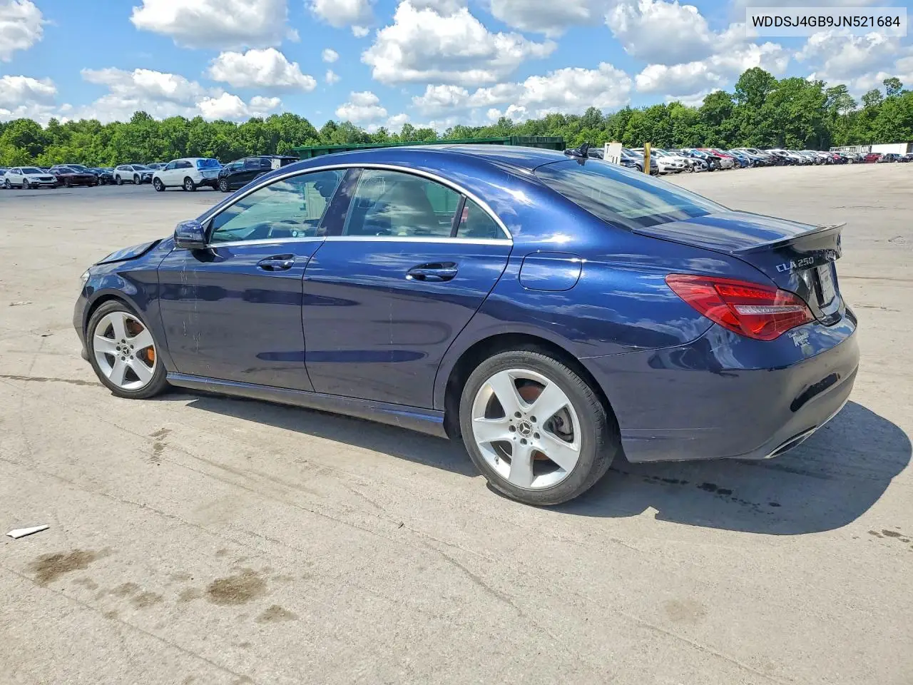 2018 Mercedes-Benz Cla 250 4Matic VIN: WDDSJ4GB9JN521684 Lot: 58202926