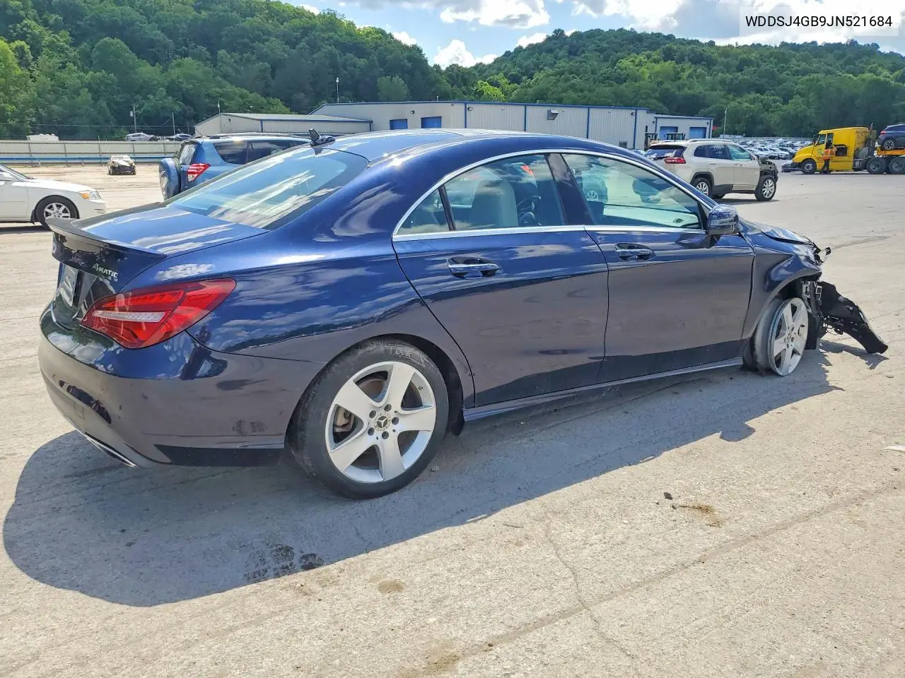 2018 Mercedes-Benz Cla 250 4Matic VIN: WDDSJ4GB9JN521684 Lot: 58202926