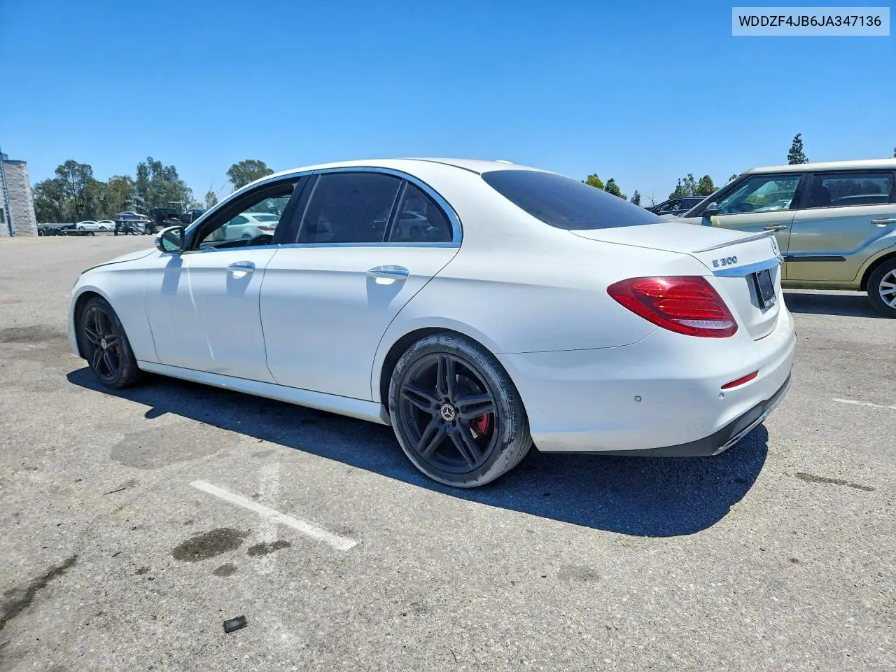 2018 Mercedes-Benz E 300 VIN: WDDZF4JB6JA347136 Lot: 58263926