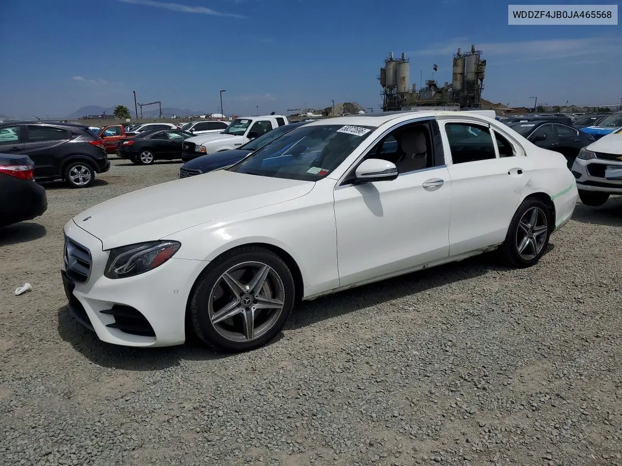 2018 Mercedes-Benz E 300 VIN: WDDZF4JB0JA465568 Lot: 58372696