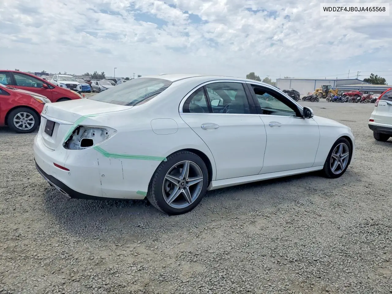 2018 Mercedes-Benz E 300 VIN: WDDZF4JB0JA465568 Lot: 58372696
