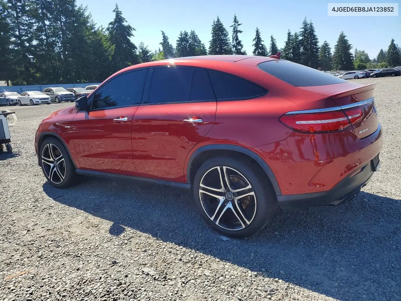 2018 Mercedes-Benz Gle Coupe 43 Amg VIN: 4JGED6EB8JA123852 Lot: 58378796