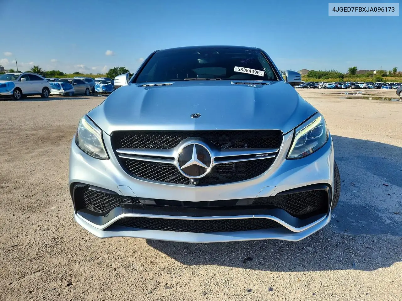2018 Mercedes-Benz Gle Coupe 63 Amg-S VIN: 4JGED7FBXJA096173 Lot: 58384496