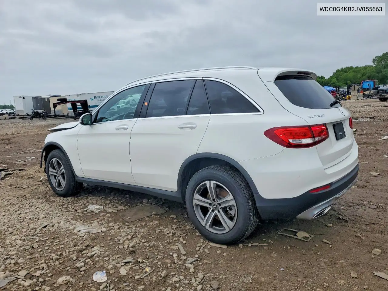2018 Mercedes-Benz Glc 300 4Matic VIN: WDC0G4KB2JV055663 Lot: 58443216