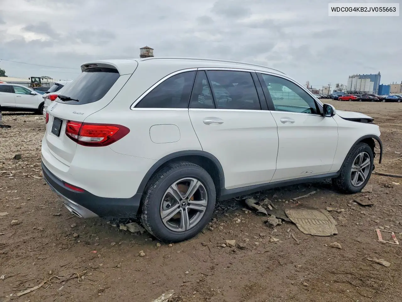 2018 Mercedes-Benz Glc 300 4Matic VIN: WDC0G4KB2JV055663 Lot: 58443216