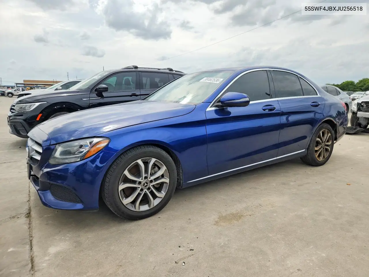 2018 Mercedes-Benz C 300 VIN: 55SWF4JBXJU256518 Lot: 58462536