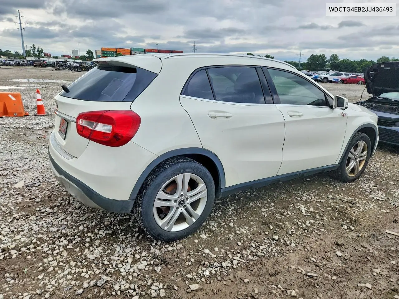 2018 Mercedes-Benz Gla 250 VIN: WDCTG4EB2JJ436493 Lot: 58508276
