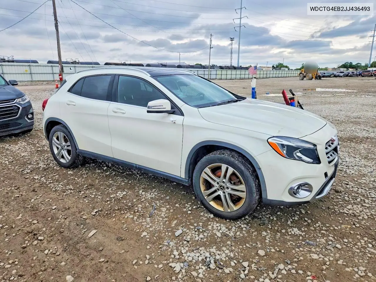 2018 Mercedes-Benz Gla 250 VIN: WDCTG4EB2JJ436493 Lot: 58508276