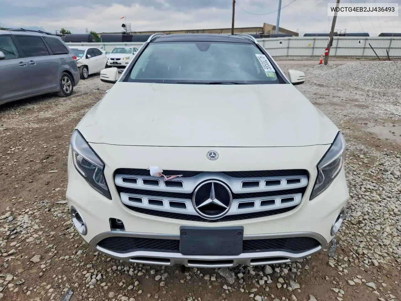 2018 Mercedes-Benz Gla 250 VIN: WDCTG4EB2JJ436493 Lot: 58508276