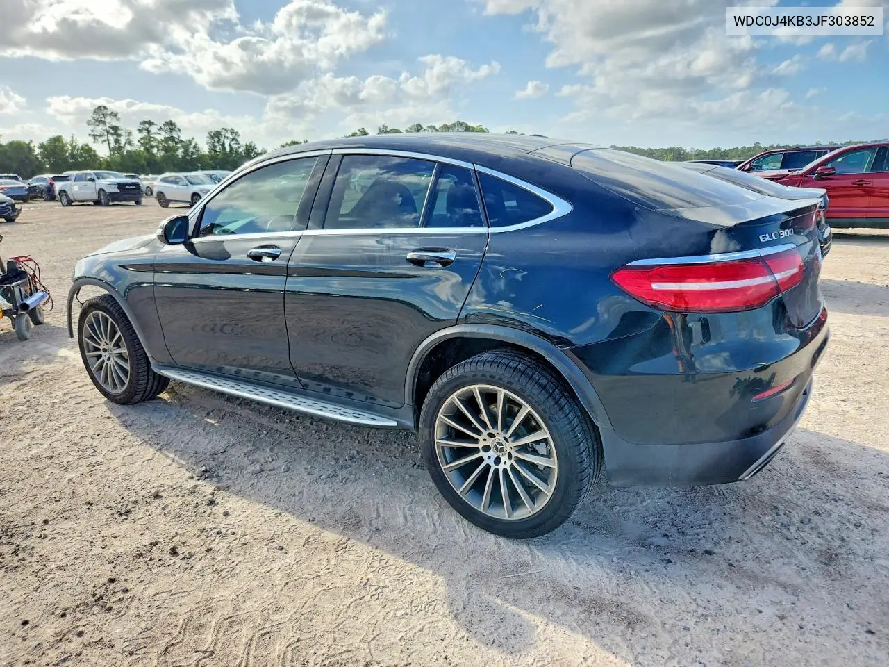 2018 Mercedes-Benz Glc Coupe 300 4Matic VIN: WDC0J4KB3JF303852 Lot: 58557436