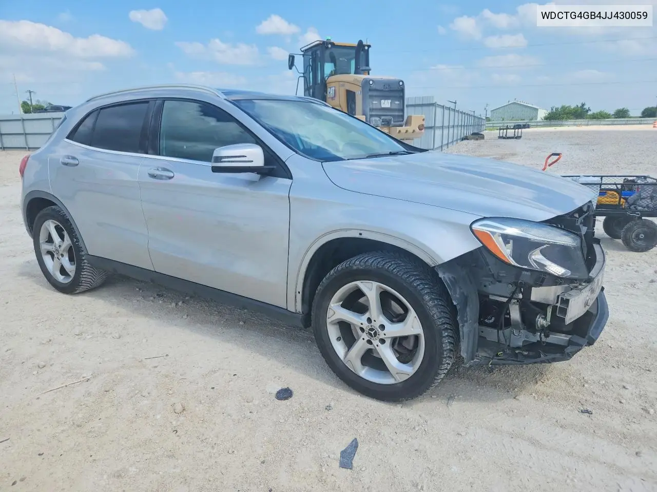 2018 Mercedes-Benz Gla 250 4Matic VIN: WDCTG4GB4JJ430059 Lot: 58571086