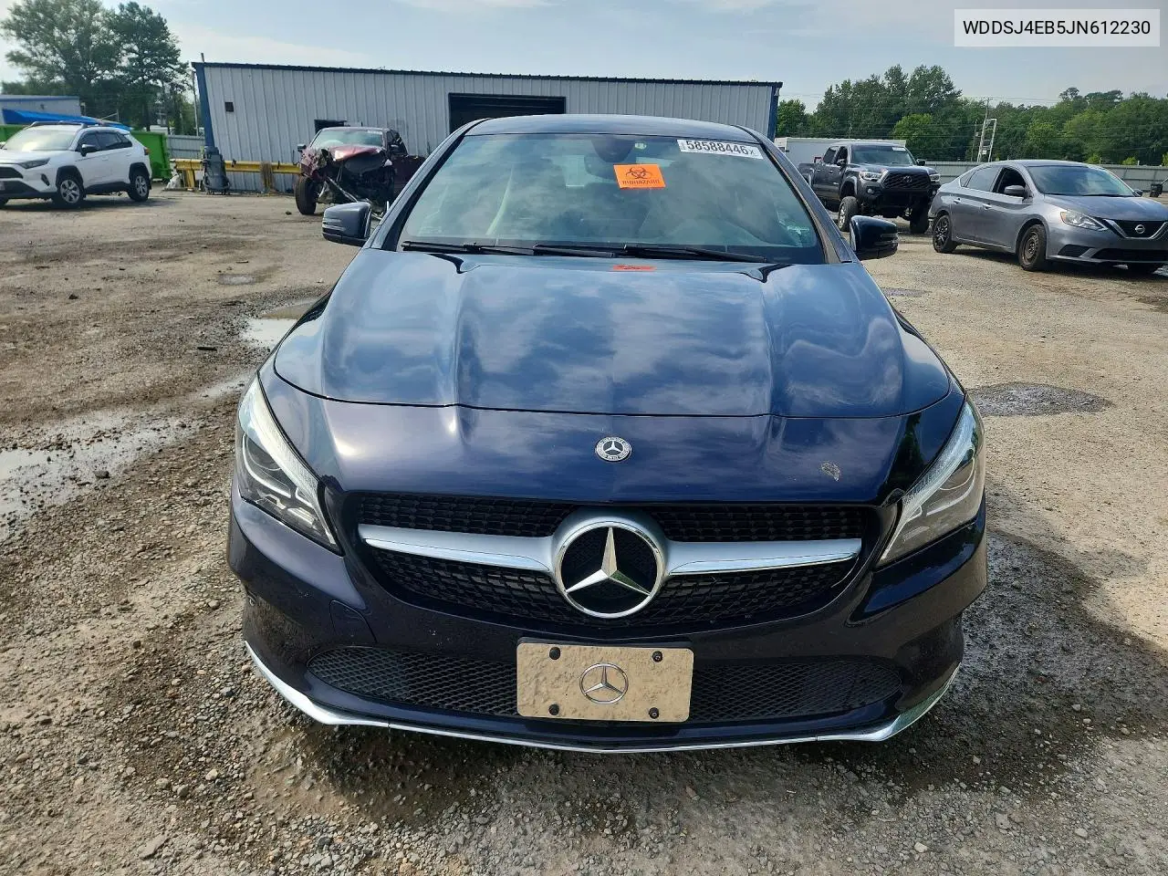 2018 Mercedes-Benz Cla 250 VIN: WDDSJ4EB5JN612230 Lot: 58588446