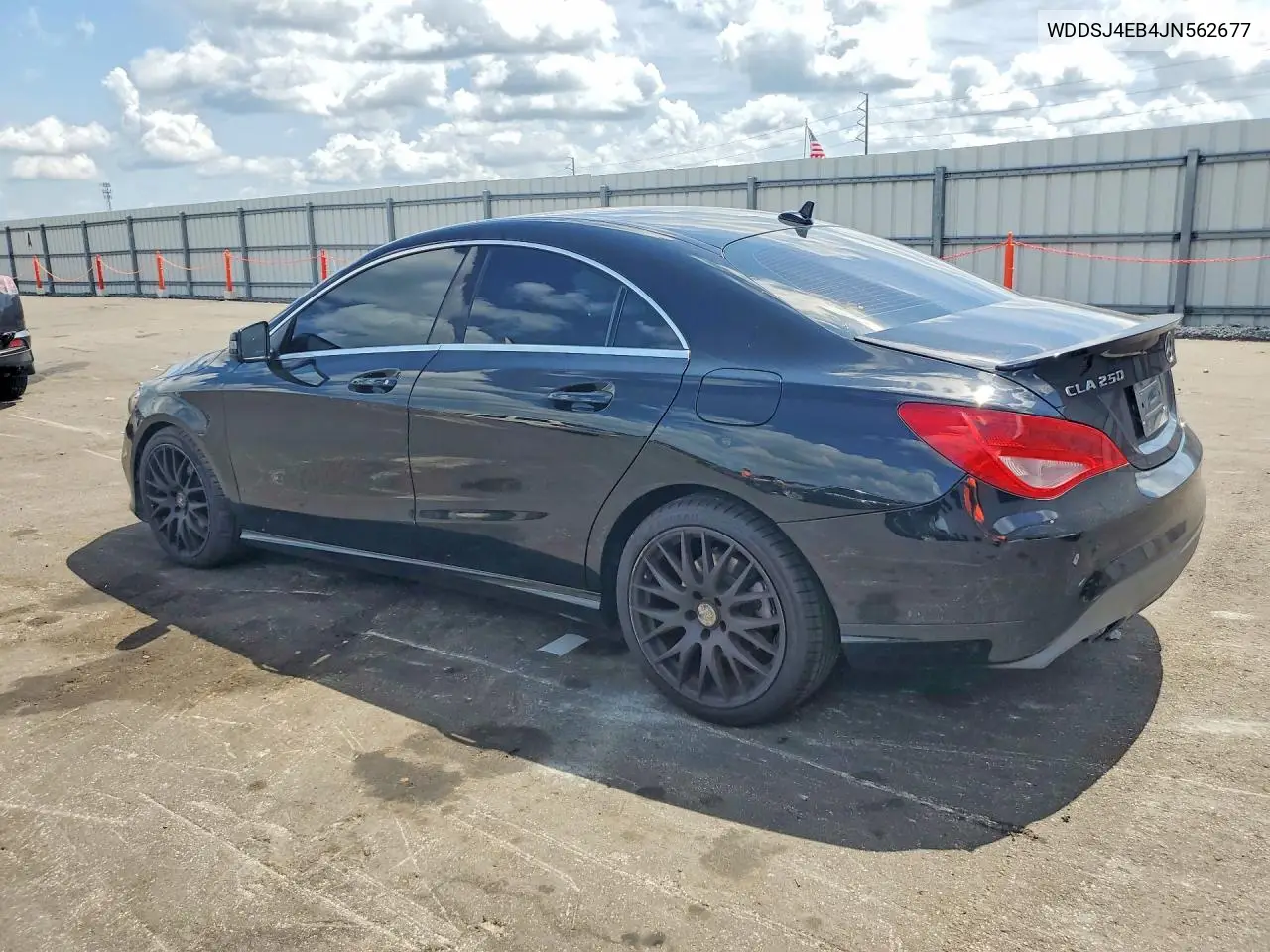 2018 Mercedes-Benz Cla 250 VIN: WDDSJ4EB4JN562677 Lot: 58784366
