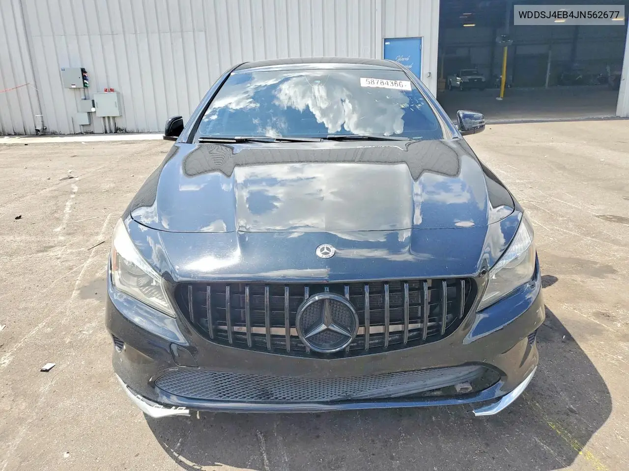 2018 Mercedes-Benz Cla 250 VIN: WDDSJ4EB4JN562677 Lot: 58784366