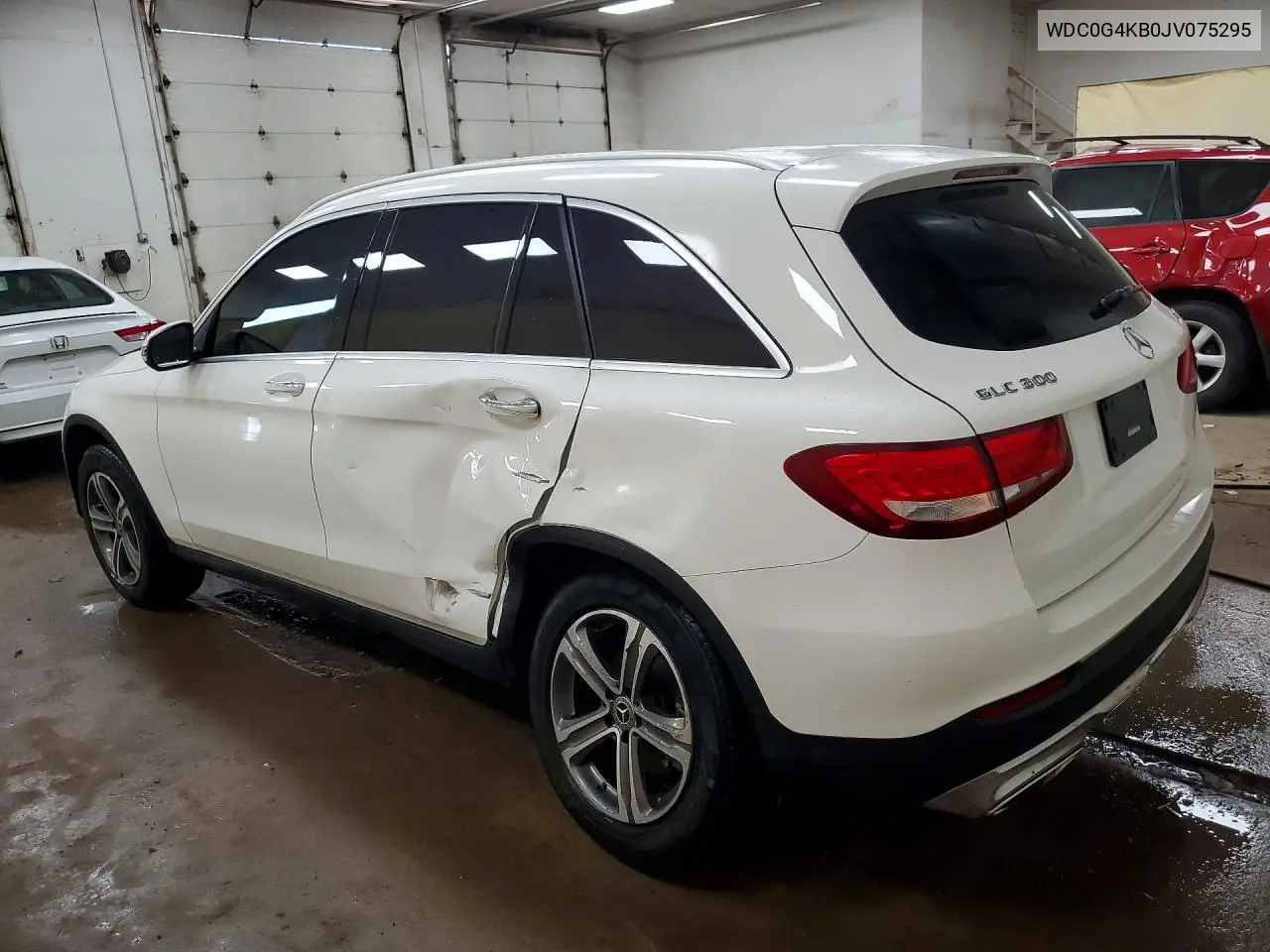 2018 Mercedes-Benz Glc 300 4Matic VIN: WDC0G4KB0JV075295 Lot: 59614136