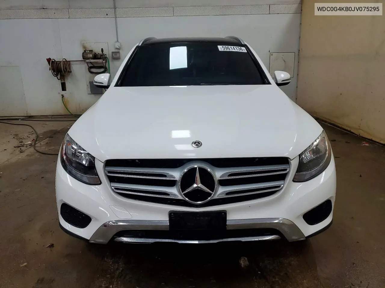 2018 Mercedes-Benz Glc 300 4Matic VIN: WDC0G4KB0JV075295 Lot: 59614136