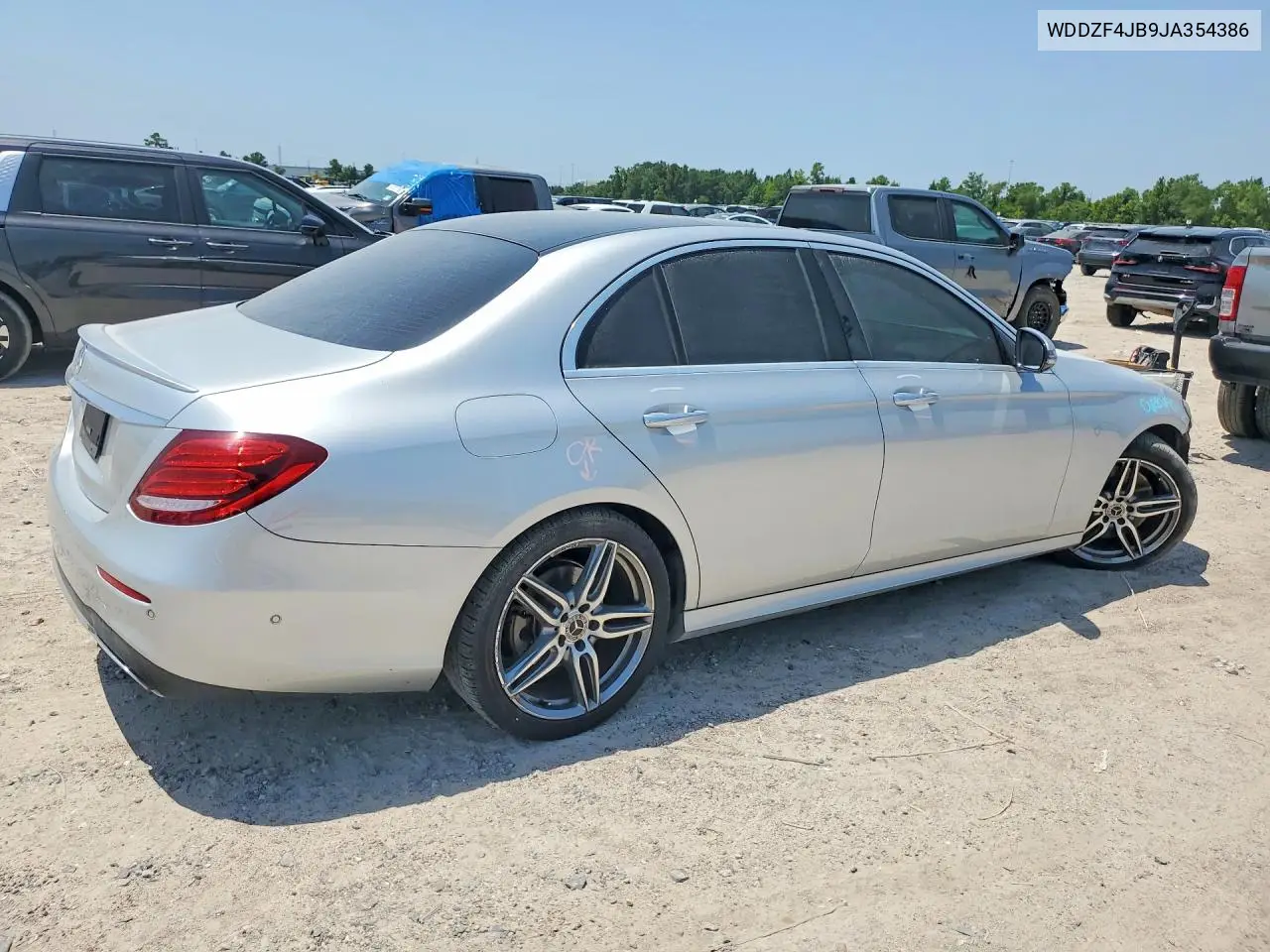 2018 Mercedes-Benz E 300 VIN: WDDZF4JB9JA354386 Lot: 59802706