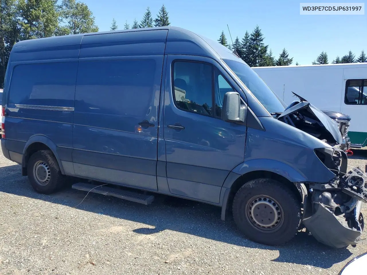 2018 Mercedes-Benz Sprinter 2500 VIN: WD3PE7CD5JP631997 Lot: 59893456