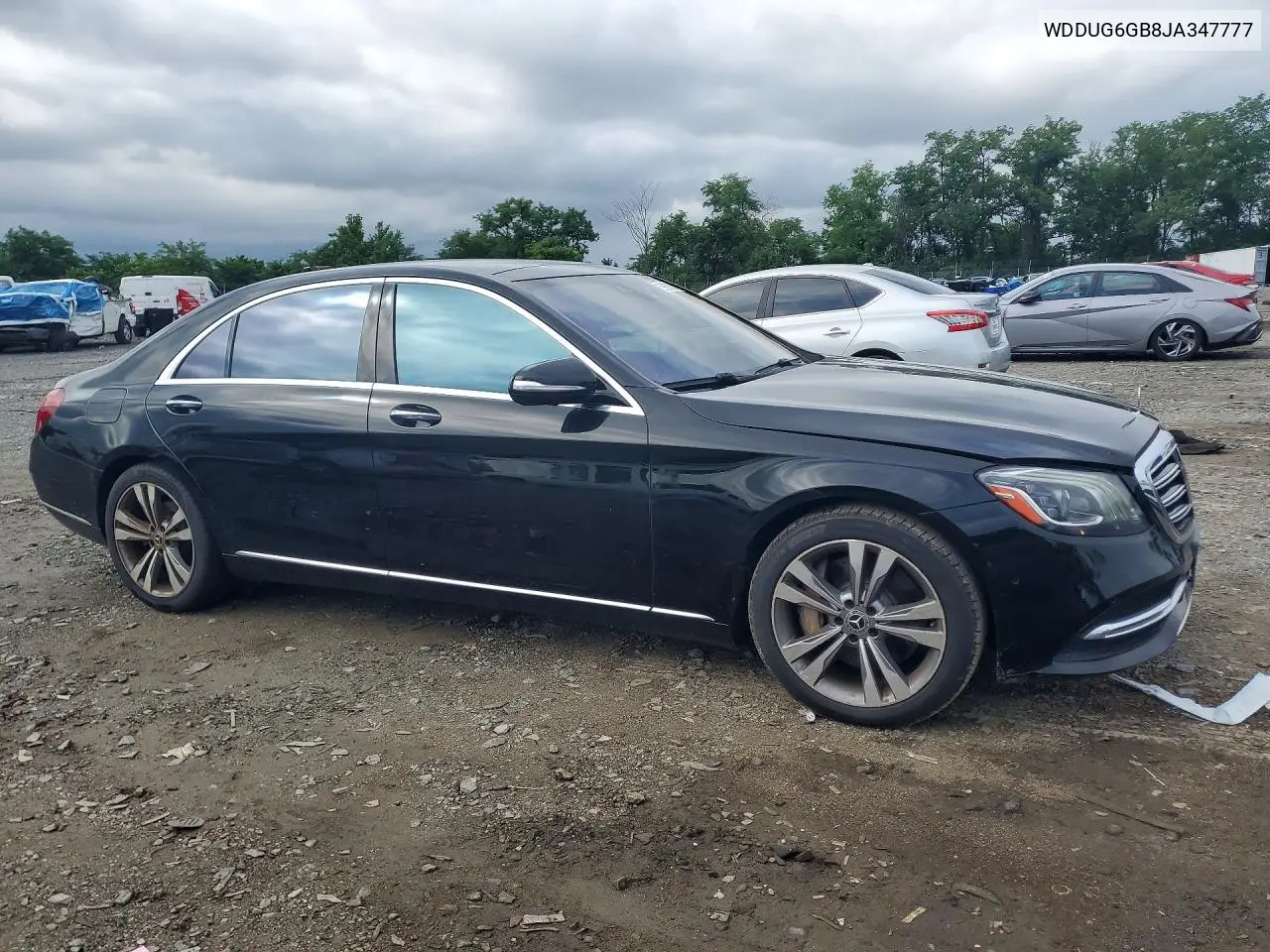 2018 Mercedes-Benz S 450 VIN: WDDUG6GB8JA347777 Lot: 59907286