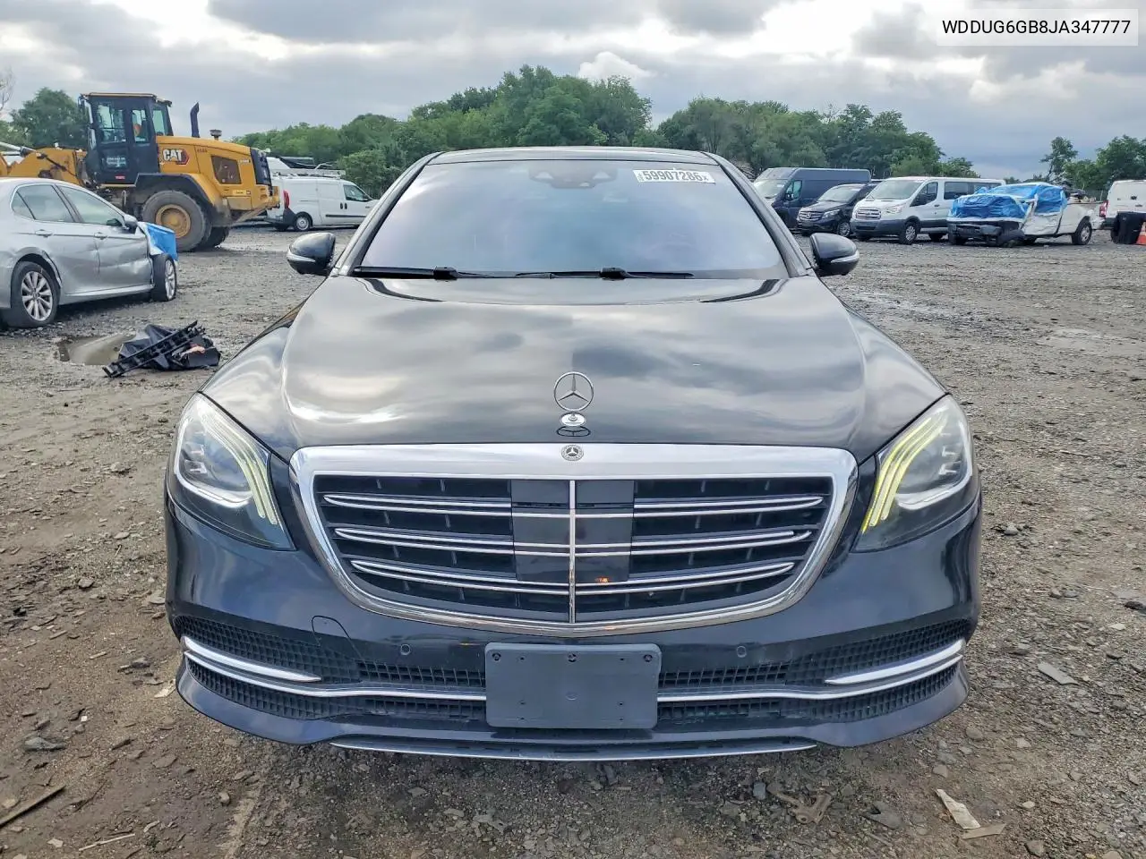 2018 Mercedes-Benz S 450 VIN: WDDUG6GB8JA347777 Lot: 59907286