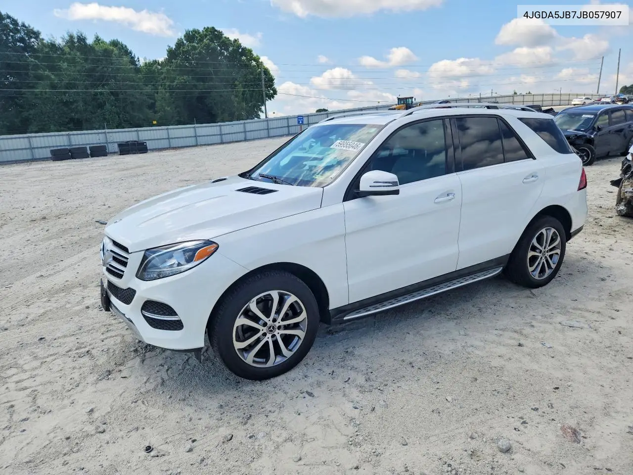 2018 Mercedes-Benz Gle 350 VIN: 4JGDA5JB7JB057907 Lot: 59955046