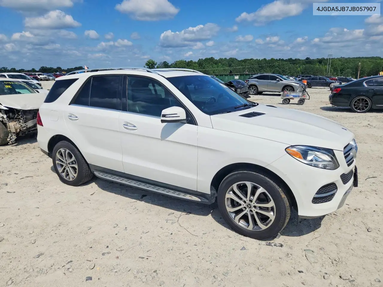 2018 Mercedes-Benz Gle 350 VIN: 4JGDA5JB7JB057907 Lot: 59955046