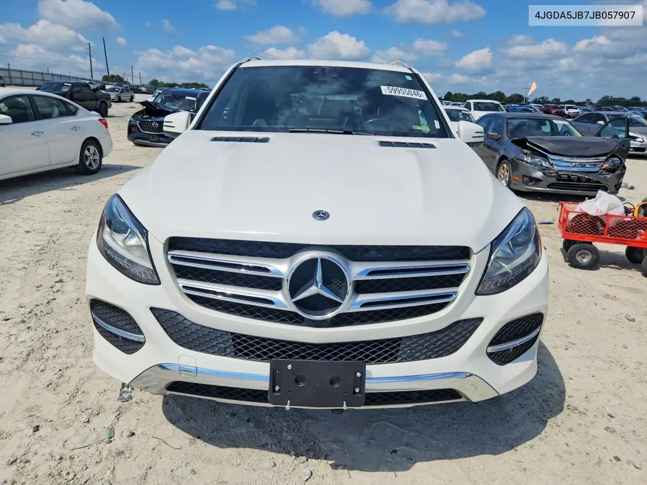 2018 Mercedes-Benz Gle 350 VIN: 4JGDA5JB7JB057907 Lot: 59955046