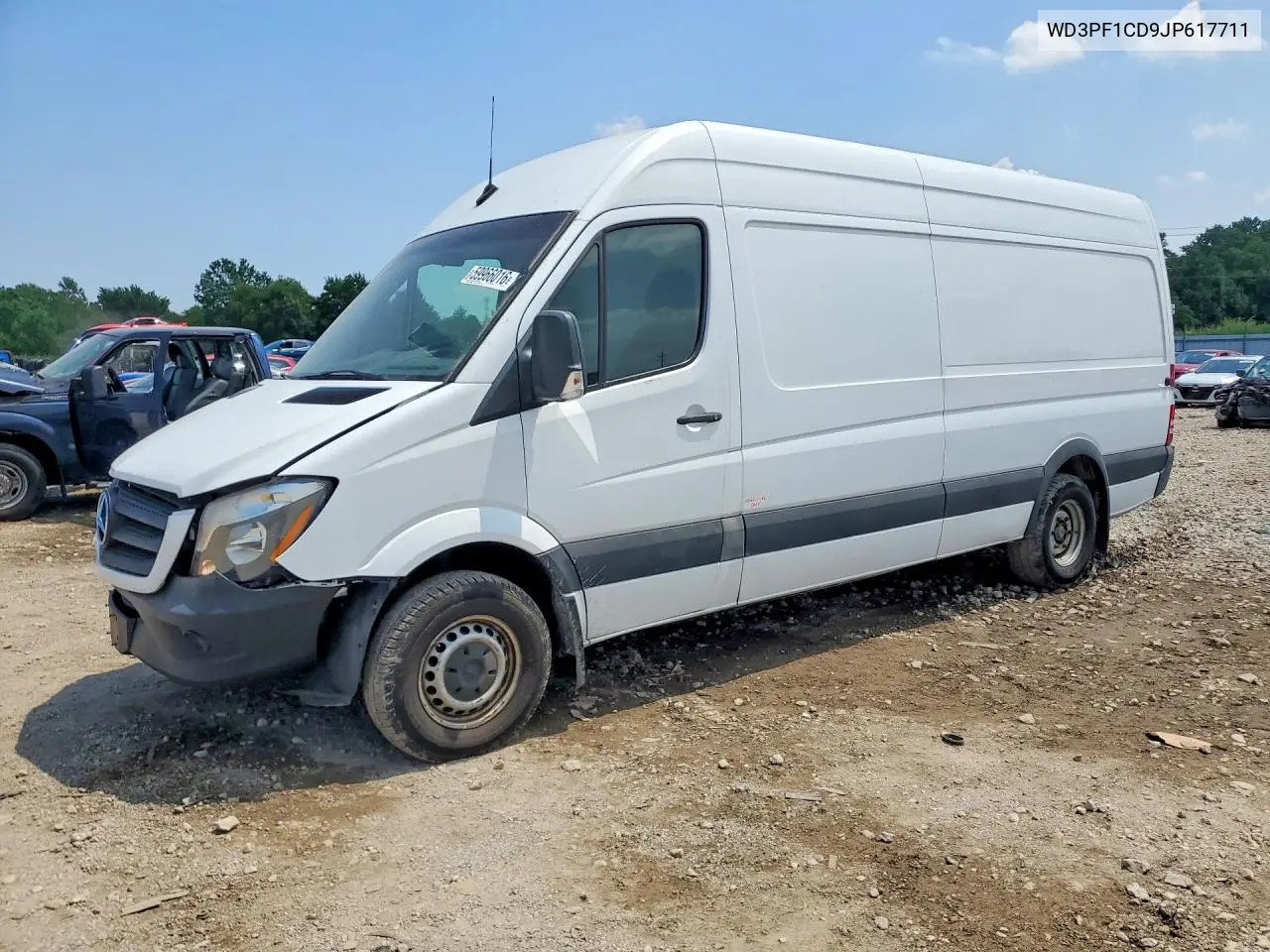 2018 Mercedes-Benz Sprinter 3500 VIN: WD3PF1CD9JP617711 Lot: 59966016