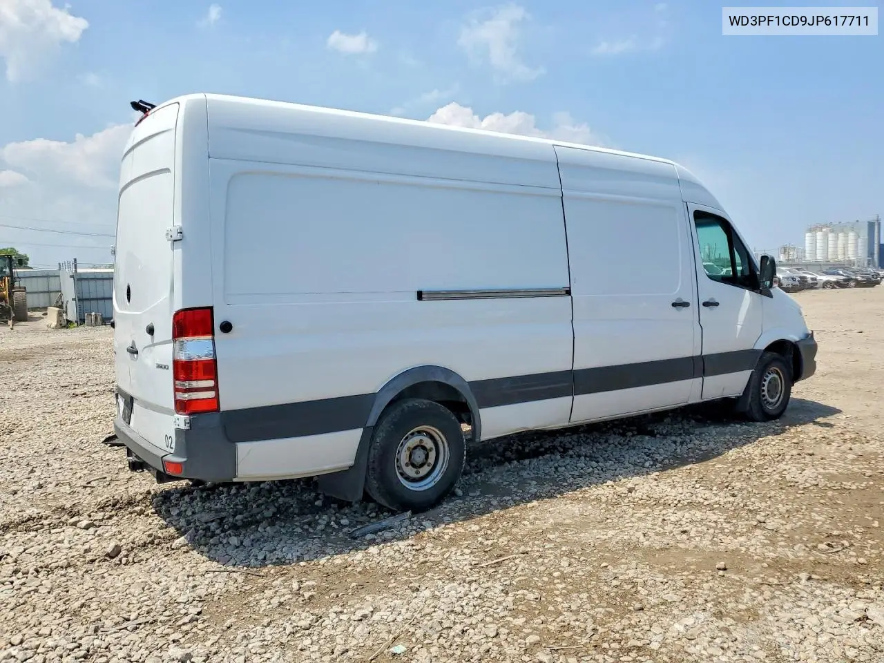 2018 Mercedes-Benz Sprinter 3500 VIN: WD3PF1CD9JP617711 Lot: 59966016
