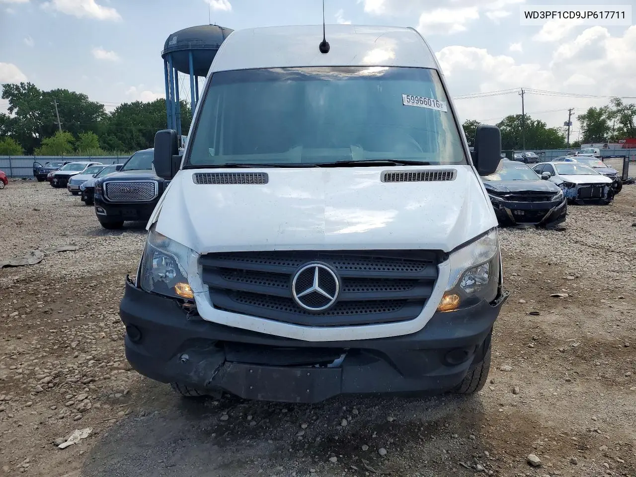 2018 Mercedes-Benz Sprinter 3500 VIN: WD3PF1CD9JP617711 Lot: 59966016
