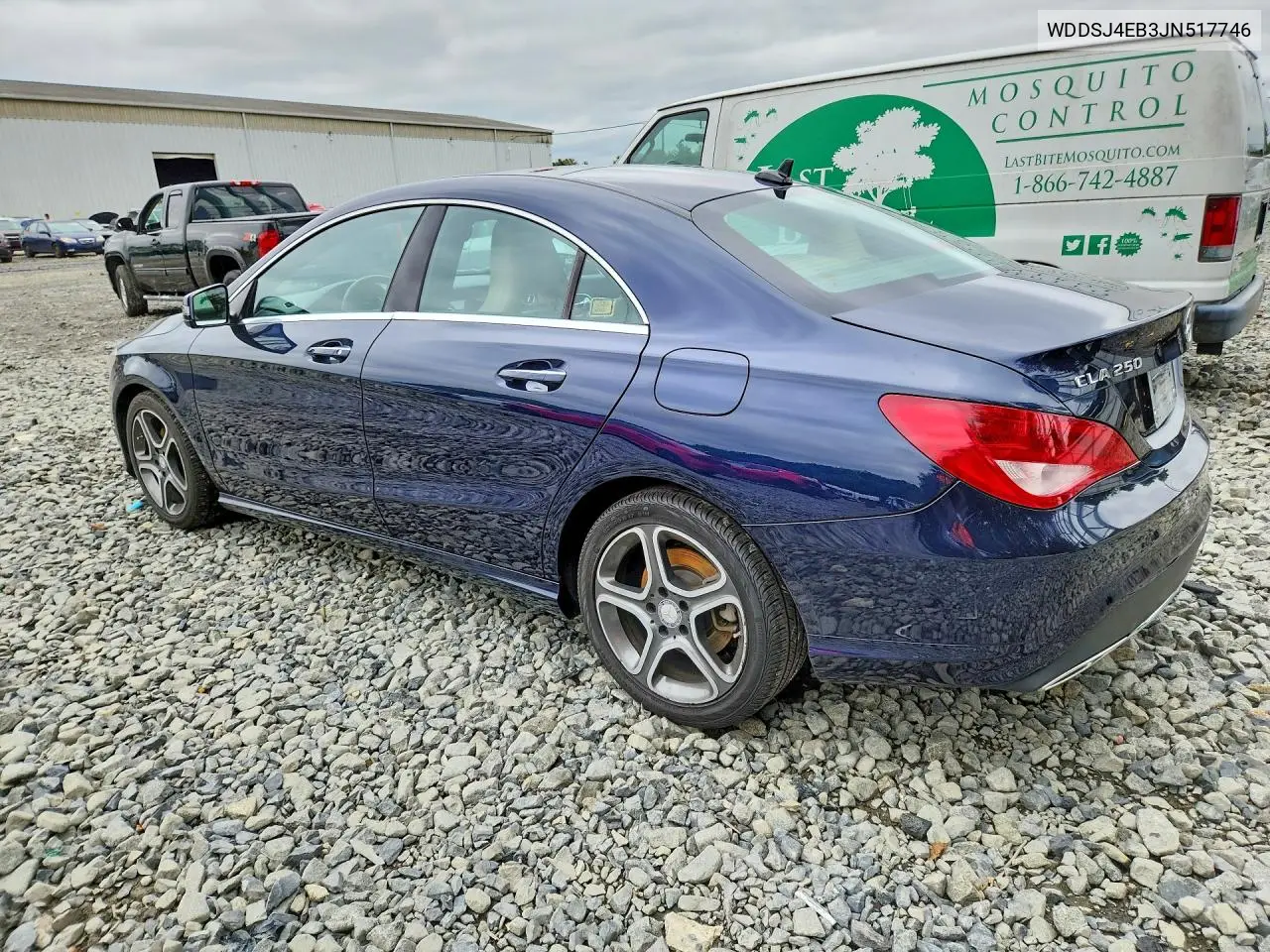 2018 Mercedes-Benz Cla 250 VIN: WDDSJ4EB3JN517746 Lot: 60040806