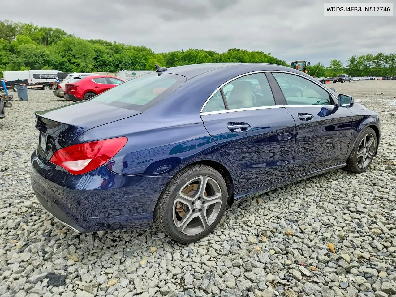 2018 Mercedes-Benz Cla 250 VIN: WDDSJ4EB3JN517746 Lot: 60040806