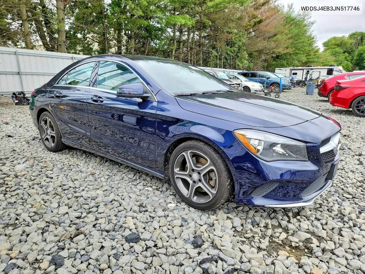 2018 Mercedes-Benz Cla 250 VIN: WDDSJ4EB3JN517746 Lot: 60040806
