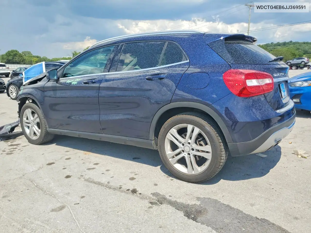 2018 Mercedes-Benz Gla 250 VIN: WDCTG4EB6JJ369591 Lot: 60054886