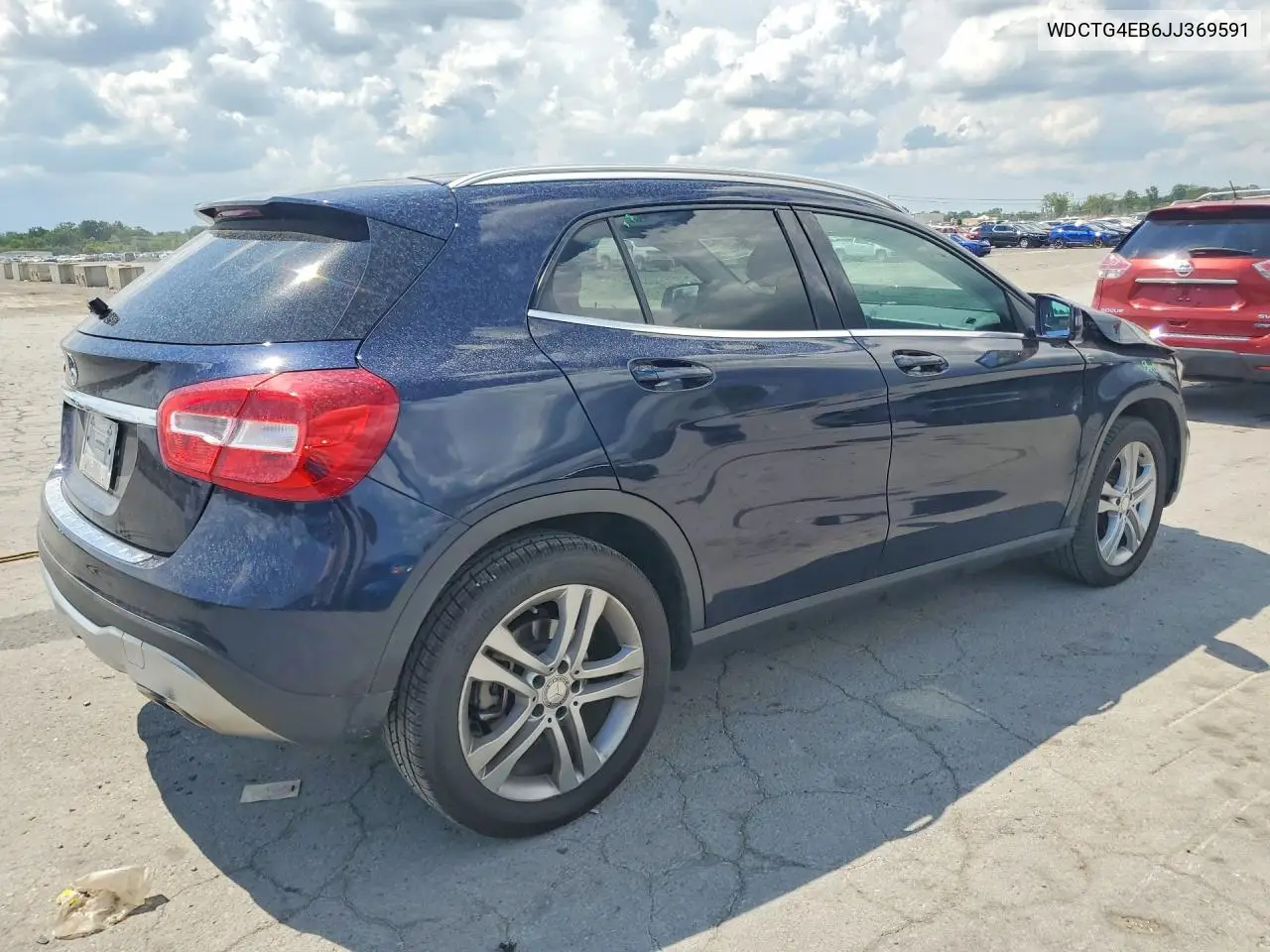 2018 Mercedes-Benz Gla 250 VIN: WDCTG4EB6JJ369591 Lot: 60054886