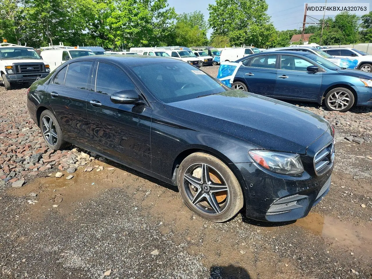 2018 Mercedes-Benz E 300 4Matic VIN: WDDZF4KBXJA320763 Lot: 60382006
