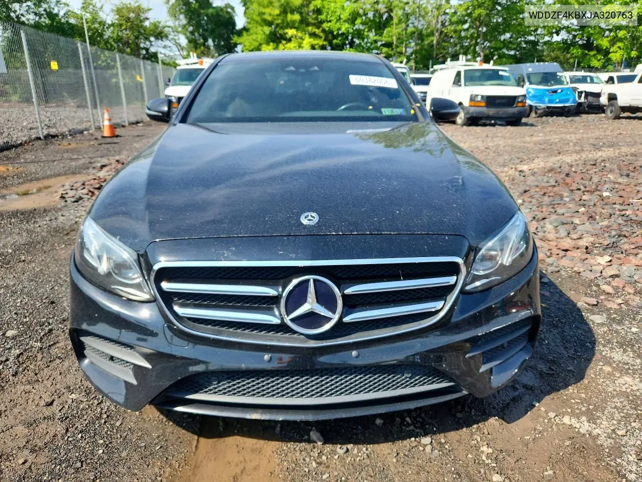 2018 Mercedes-Benz E 300 4Matic VIN: WDDZF4KBXJA320763 Lot: 60382006