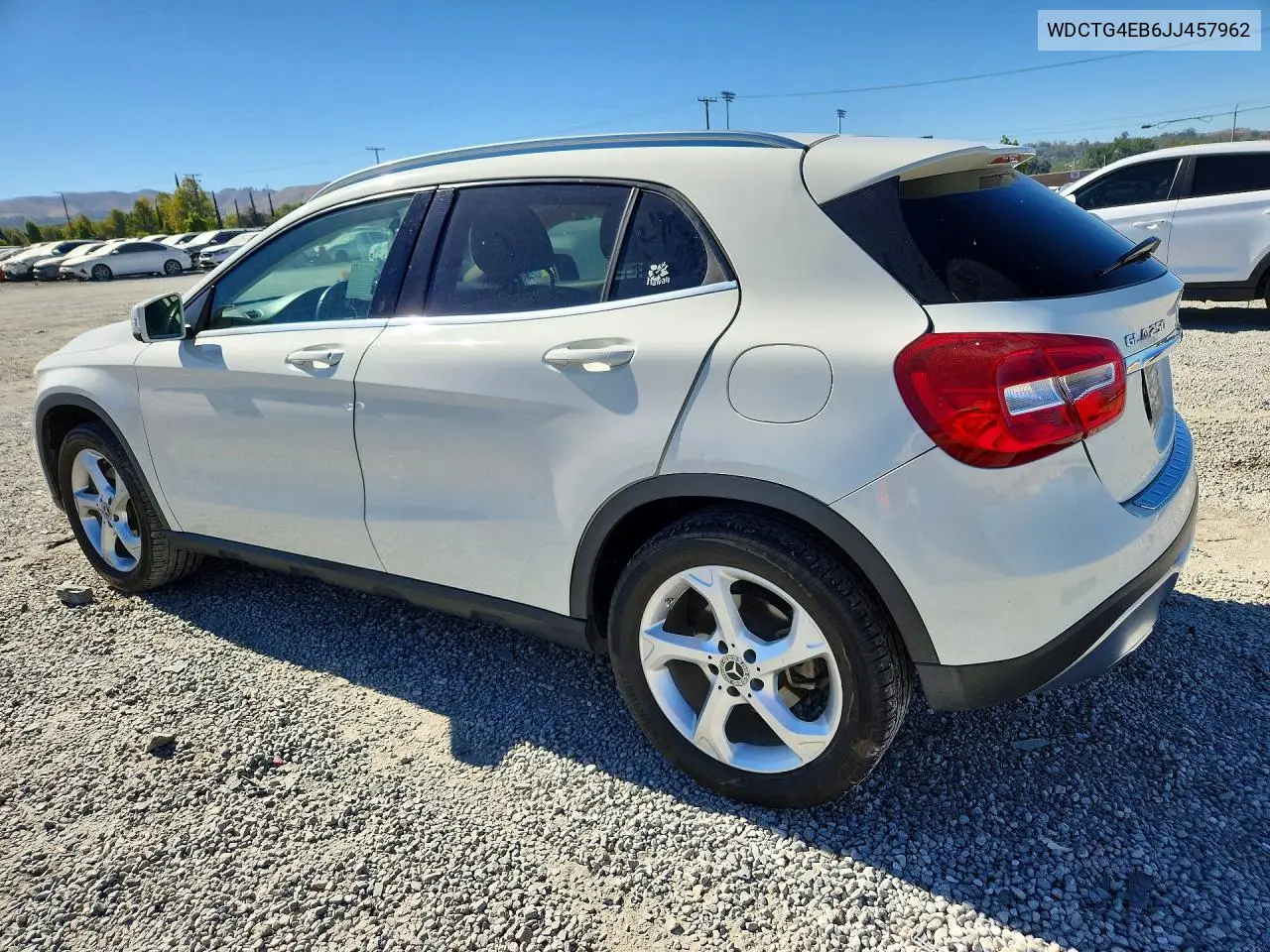2018 Mercedes-Benz Gla 250 VIN: WDCTG4EB6JJ457962 Lot: 60404996