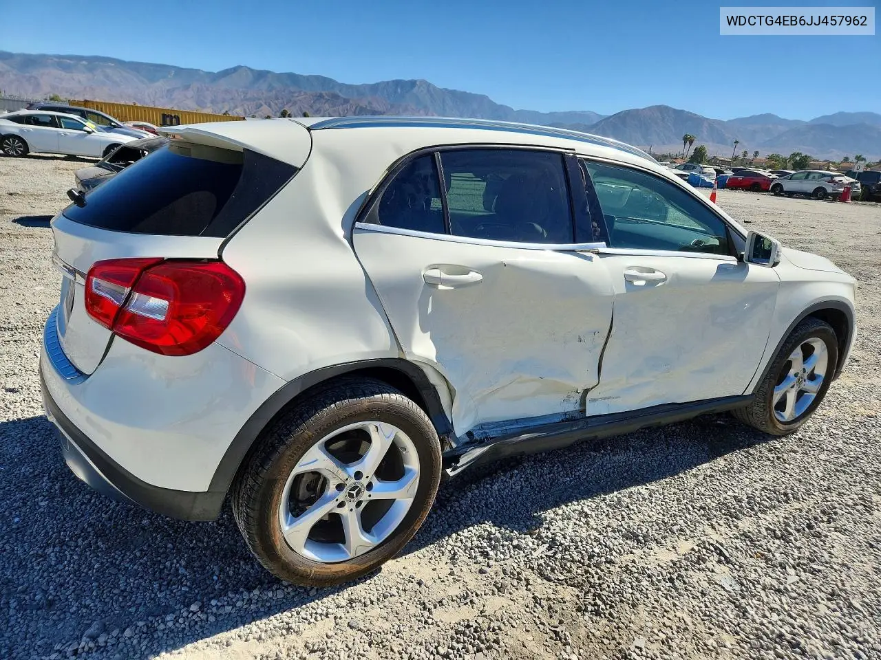 2018 Mercedes-Benz Gla 250 VIN: WDCTG4EB6JJ457962 Lot: 60404996