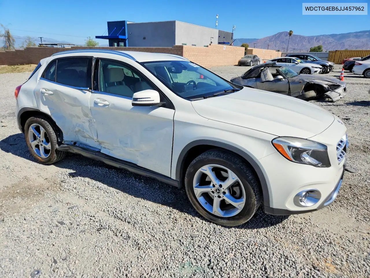 2018 Mercedes-Benz Gla 250 VIN: WDCTG4EB6JJ457962 Lot: 60404996