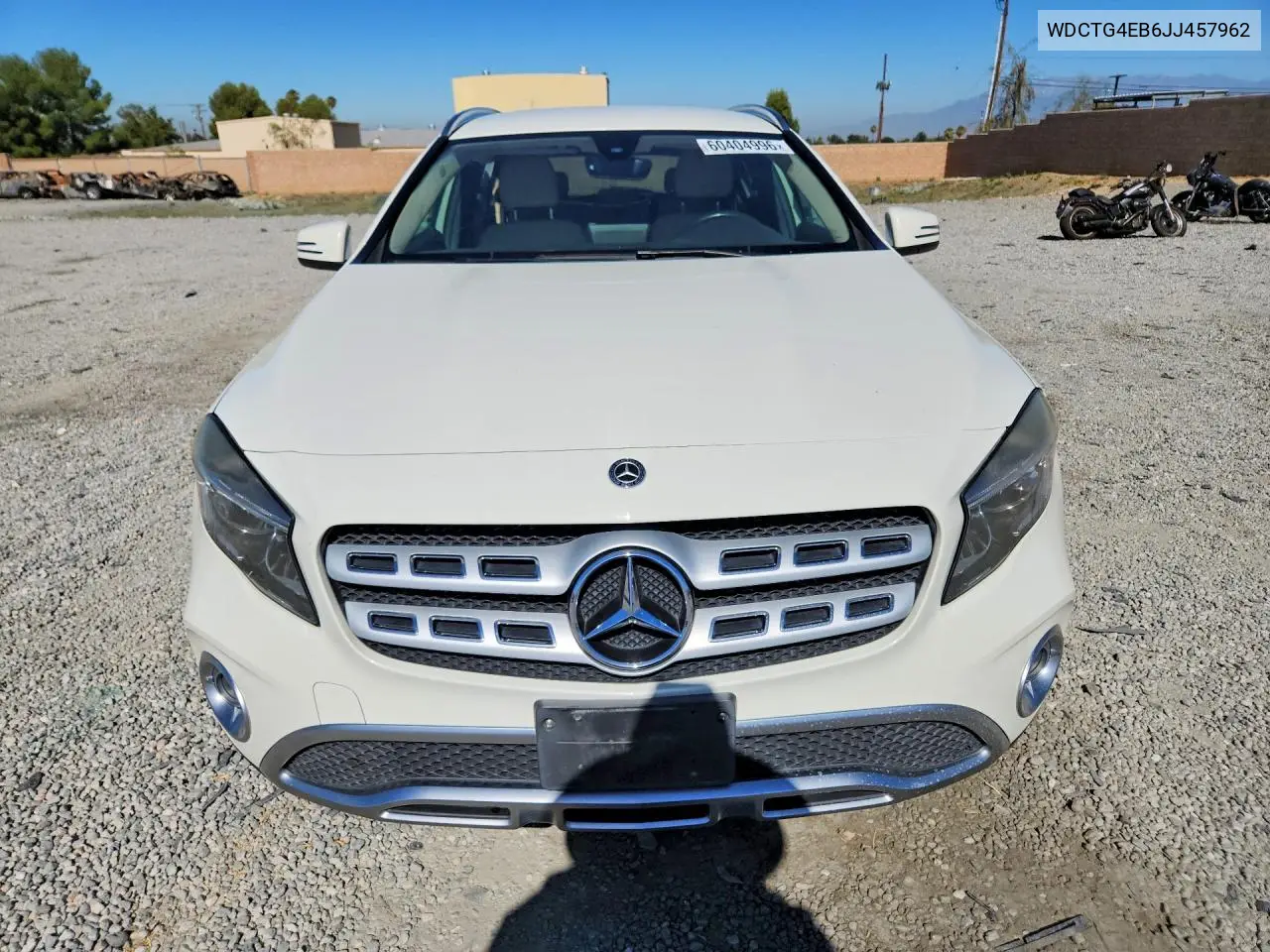 2018 Mercedes-Benz Gla 250 VIN: WDCTG4EB6JJ457962 Lot: 60404996