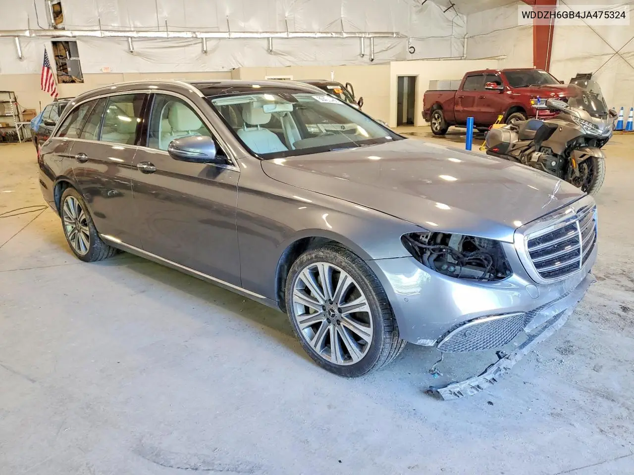 2018 Mercedes-Benz E 400 4Matic VIN: WDDZH6GB4JA475324 Lot: 60406486