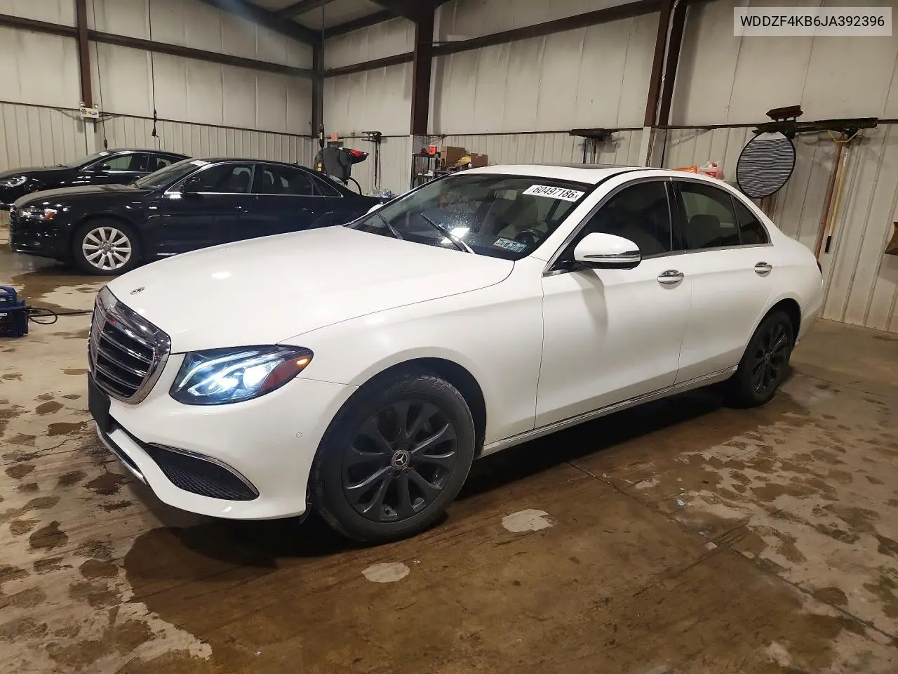 2018 Mercedes-Benz E 300 4Matic VIN: WDDZF4KB6JA392396 Lot: 60497186