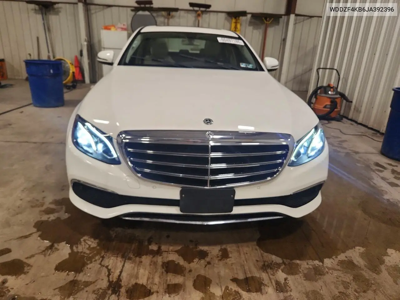 2018 Mercedes-Benz E 300 4Matic VIN: WDDZF4KB6JA392396 Lot: 60497186